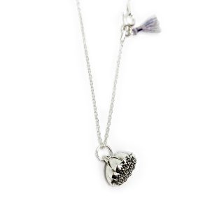 My little LOTUS, Wundervoll, Necklace, Halskette, handmade, silver, 925, Tassle