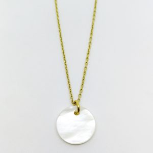 Punto necklace souvenir del mar collection perlmutt wundervoll