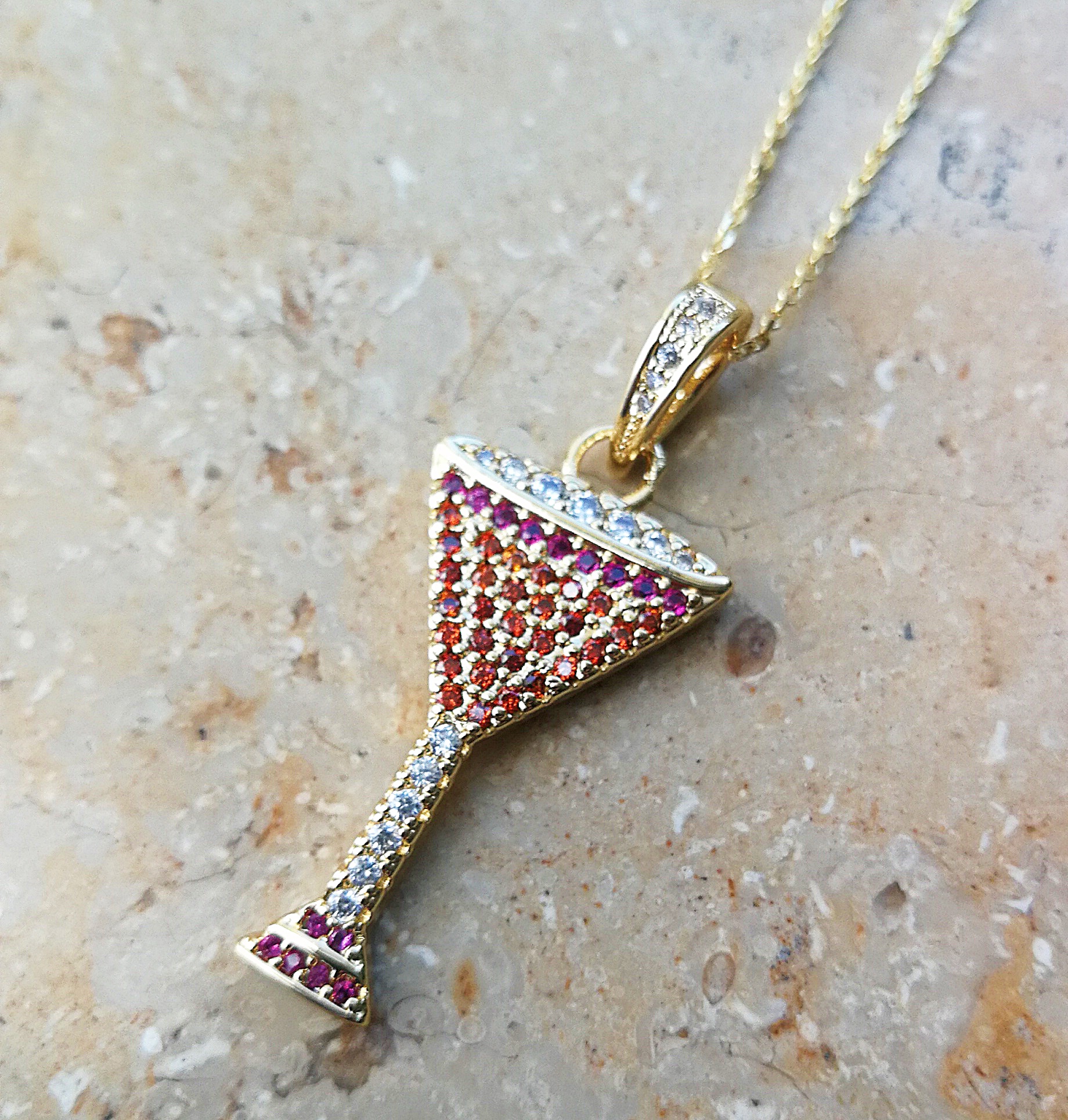 Cin Cin sparkling necklace