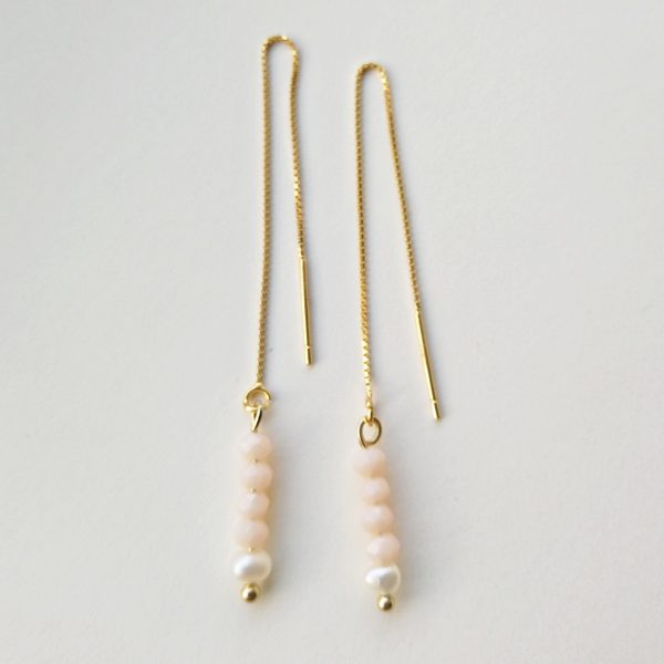 Peach Blush Earrings