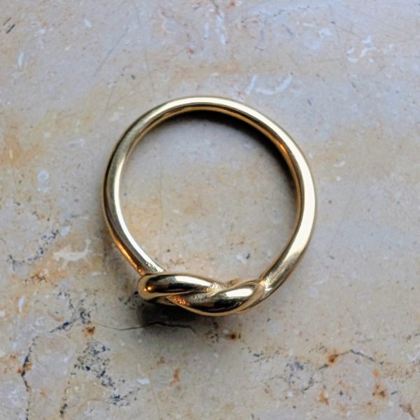 The Love Knot Ring - Gold